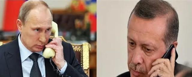 Путин сообщил президенту Турции Эрдогану итоги референдумов