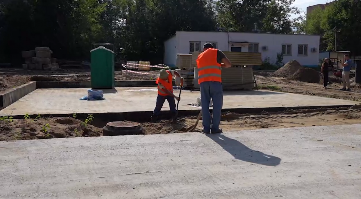 В Городском округе Пушкинский в рамках госпрограммы ведутся работы по реконструкции ВЗУ №1
