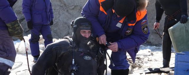 В Хабаровском крае под лёд Амура провалился экскаватор: его водитель не найден