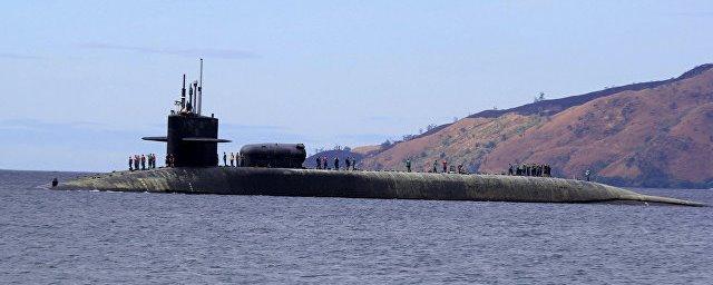 В Японское море вошла подлодка ВМС США с крылатыми ракетами