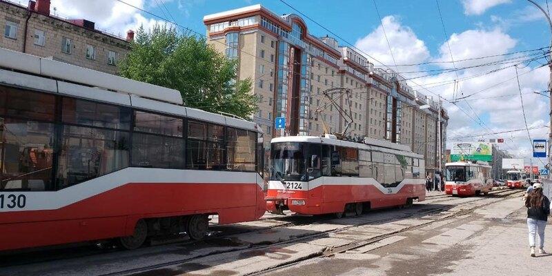 В Новосибирске стартовал процесс обновления  трамвайной сети и подвижного состава