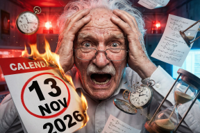 Нас не убьёт голод: нас раздавят. Жуткое пророчество физика сбудется в пятницу 13 ноября?