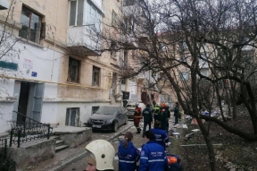 В Севастополе в жилом доме взорвался газовый баллон, частично разрушены межэтажные перекрытия