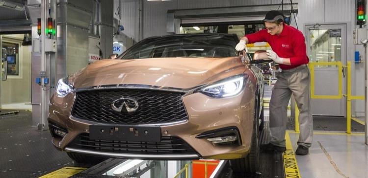 В Сандерленде запущено производство хэтчбека Infiniti Q30