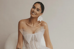 Посетившая свадебный салон Агата Муцениеце сделала важное объявление