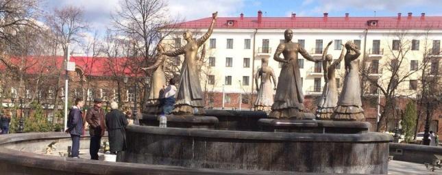 В Уфе готовят к открытию поющий фонтан «Семь девушек»