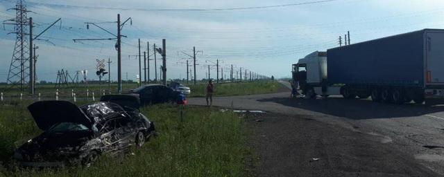 В Хакасии произошло ДТП с тремя автомобилями