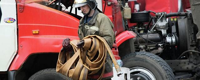 В Москве ликвидировали крупный пожар в гостинице-ресторане