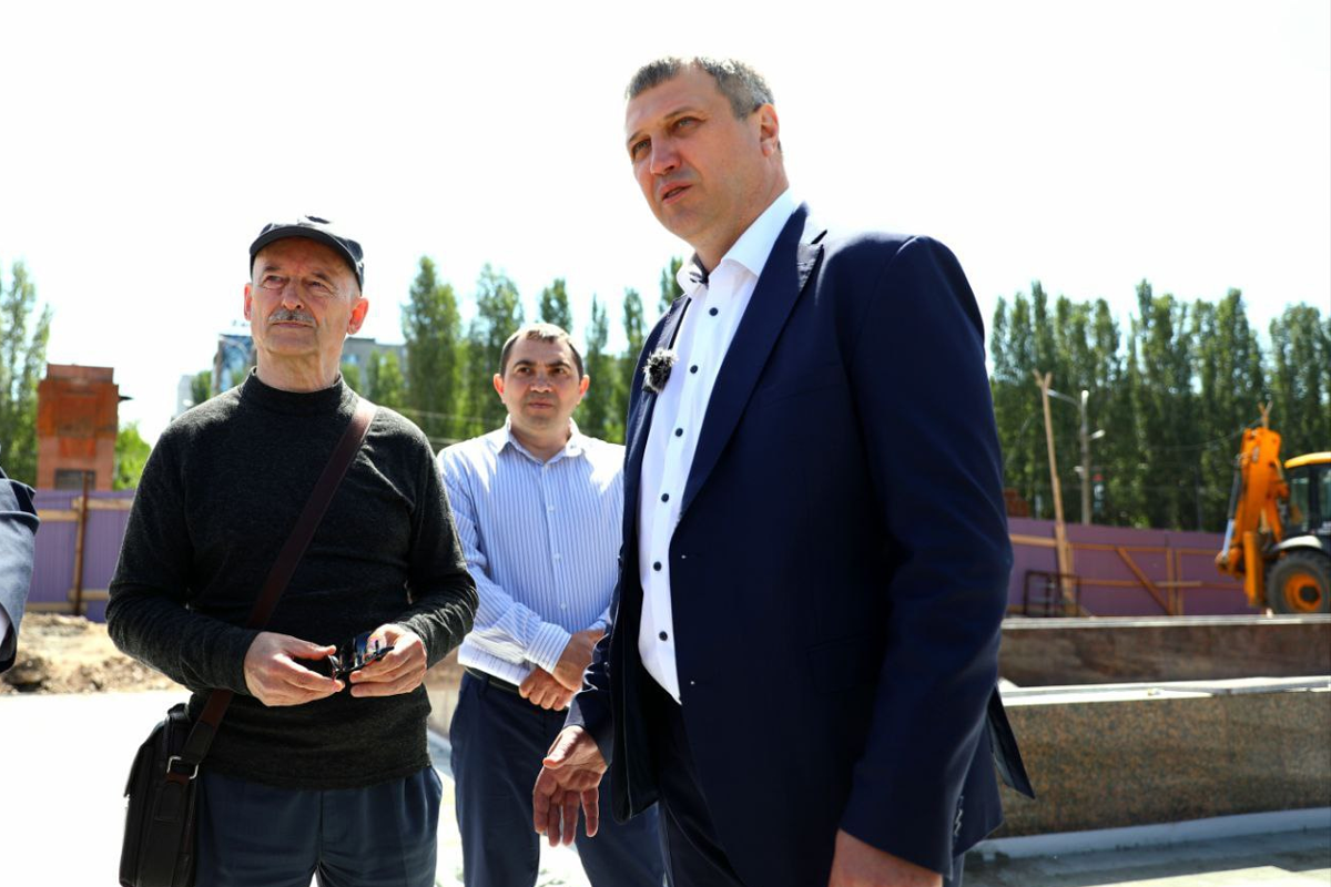 Мэр Самары Иван Носков: Фонтан «40 лет Победы» после реконструкции станет современным и высокотехнологичным