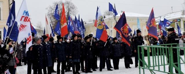 Вологжане отметили День народного единства народными гуляньями