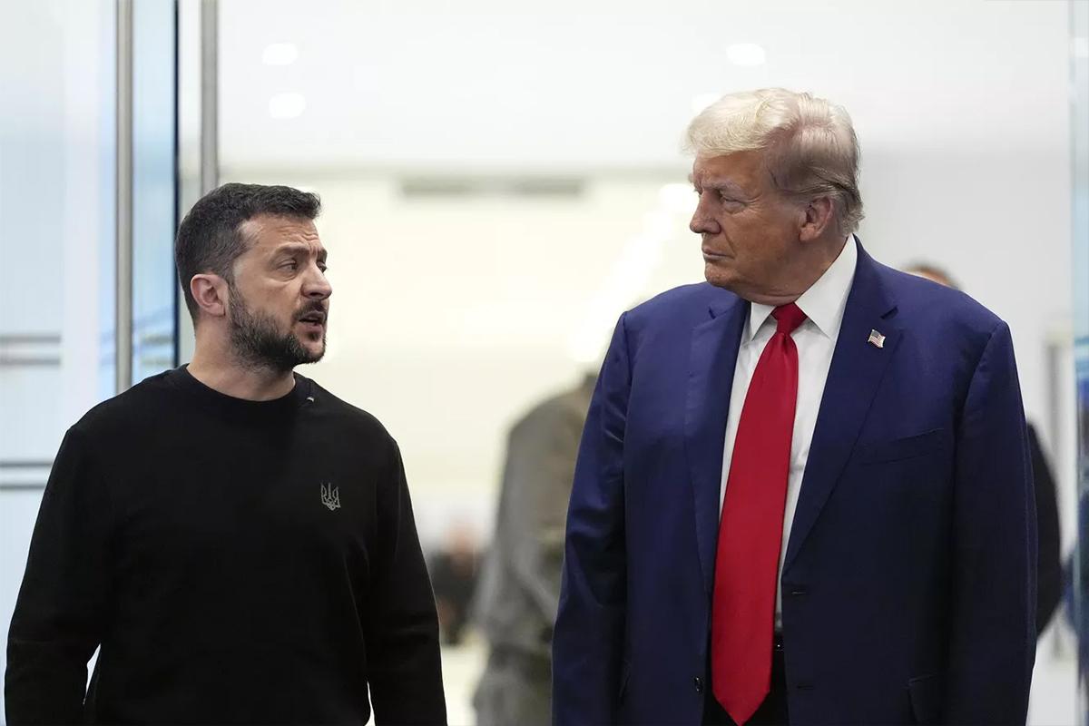 Трамп резко завершил встречу с Зеленским