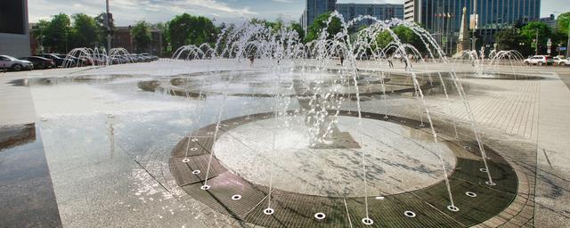 В Краснодаре 5 ноября отключат 14 городских фонтанов на зимний период