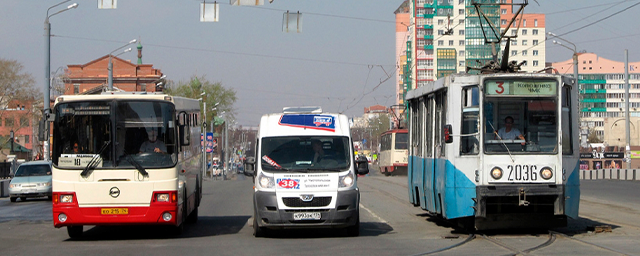 Власти Челябинска продлят выделенные полосы для общественного транспорта на 3,8 км