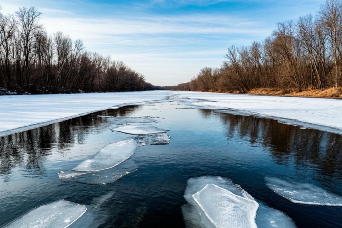 Жителей Якутии предупредили о зимнем перевоплощении реки Лена