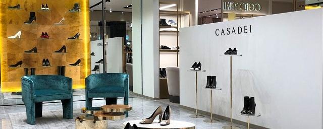 Обувной бренд Casadei открыл в Москве новый корнер