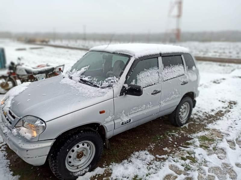 Омскую область, страдающую от паводка, накрыл снег