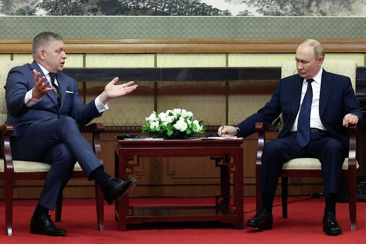 На встрече с Фицо Путин объяснил, как заставить Киев уважать чужие интересы