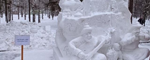 В Новосибирске «Мелодия Саян» выиграла 23-й конкурс снежных скульптур