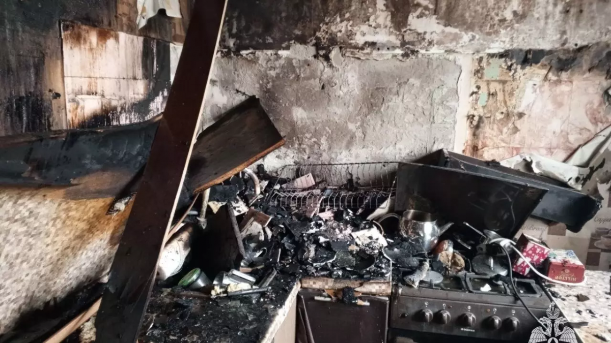 В Хабаровске произошел пожар в многоквартирном доме