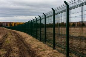 Стоимость обслуживания забора на границе с Россией составит €1,5 млн