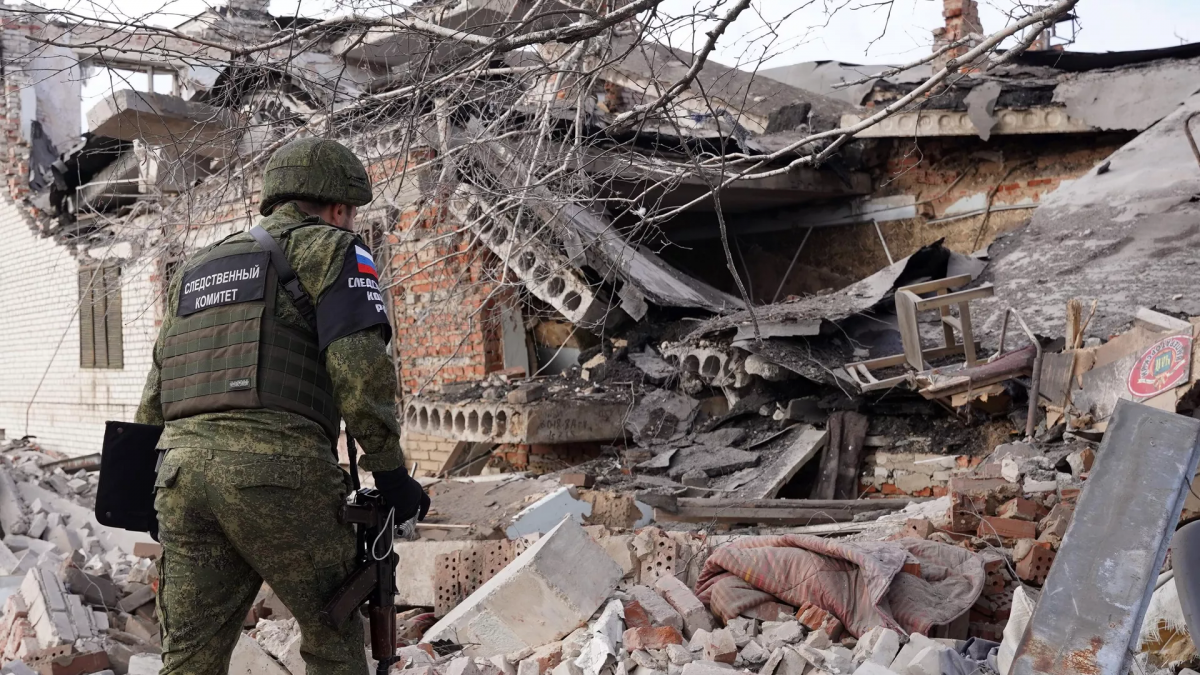 Следком РФ провел осмотр места обстрела Волновахи украинскими войсками