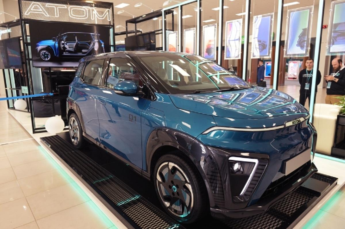 Несколько электрокаров «Атом» российского производства появятся в Перми