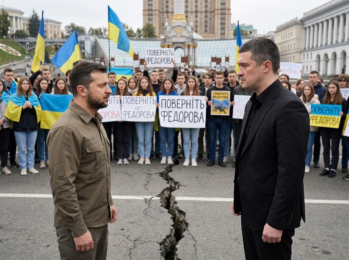 Картонный Майдан по-киевски: кто на самом деле стоит за протестами и зачем Западу новые лица