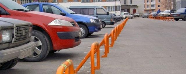 В Воронеже снесли незаконную автостоянку