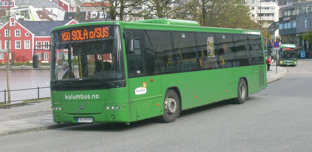 В Норвегии начнут работать беспилотные автобусы Kolumbus