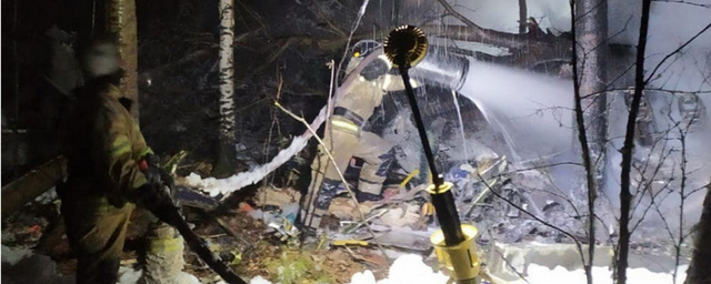 В МЧС сообщили, что в разбившемся под Иркутском Ан-12 было девять человек