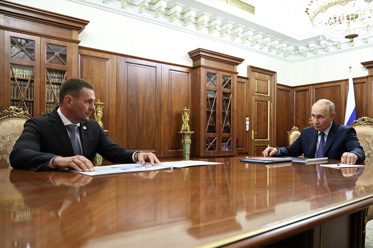 Космос, импланты и 330 тысяч дронов: Демешин раскрыл Путину технологические козыри Хабаровского края