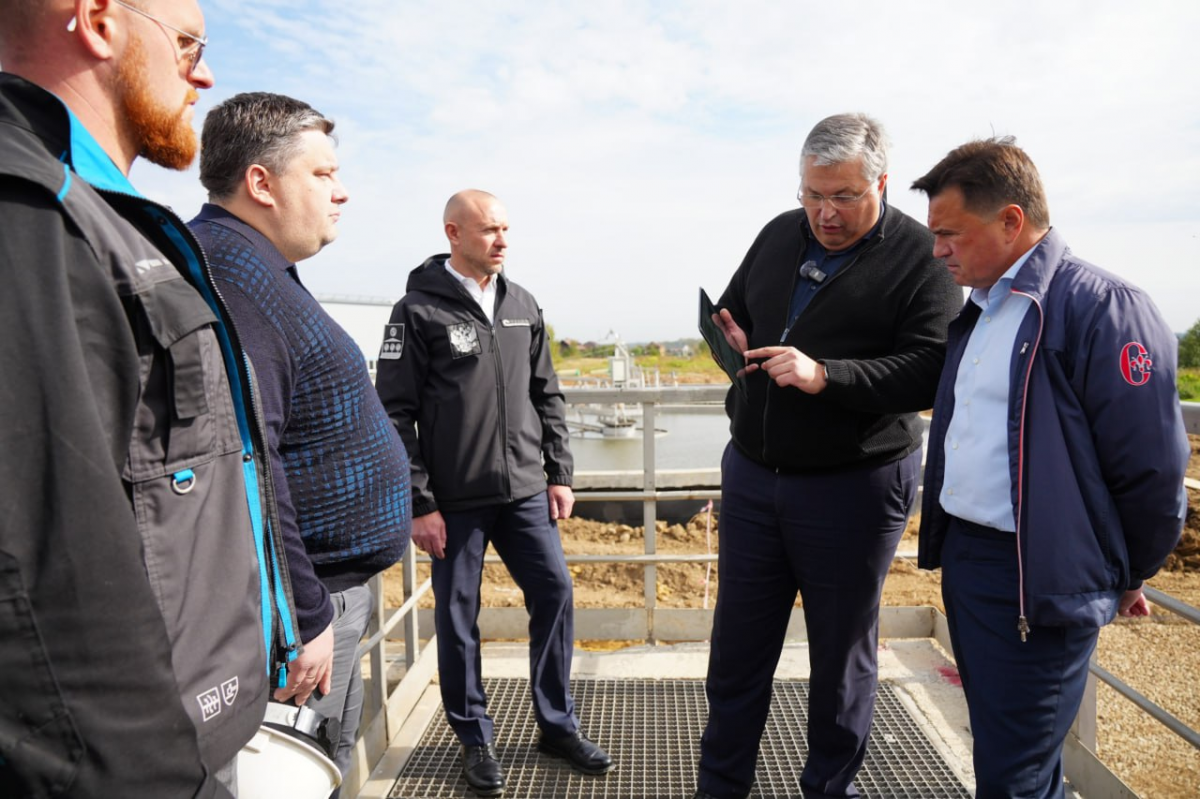 Андрей Воробьев: До конца 2025 года планируем завершить реконструкцию четырех очистных сооружений