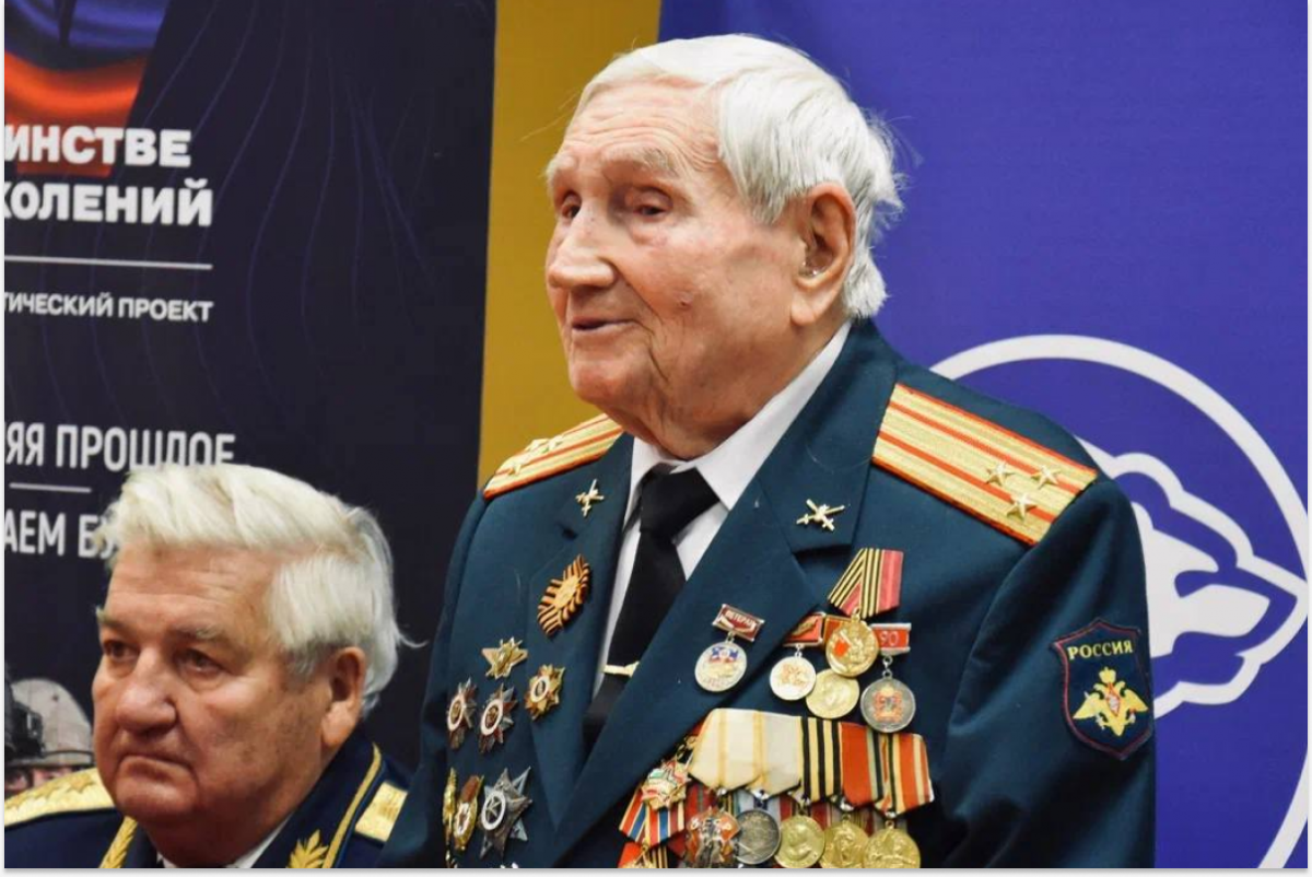 Щёлковские школьники встретились с героем Великой Отечественной войны