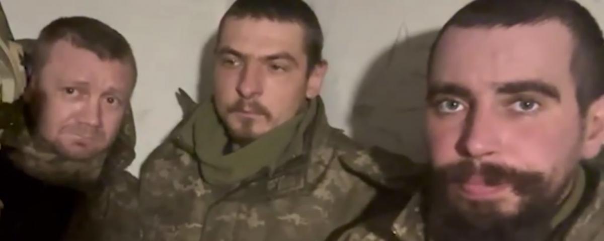 Кадыров показал видео с попавшими в плен украинскими военными