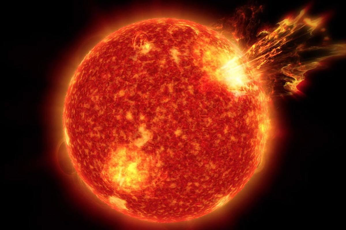 В ночь на 25 мая Солнце удивило мощной вспышкой класса X1.1