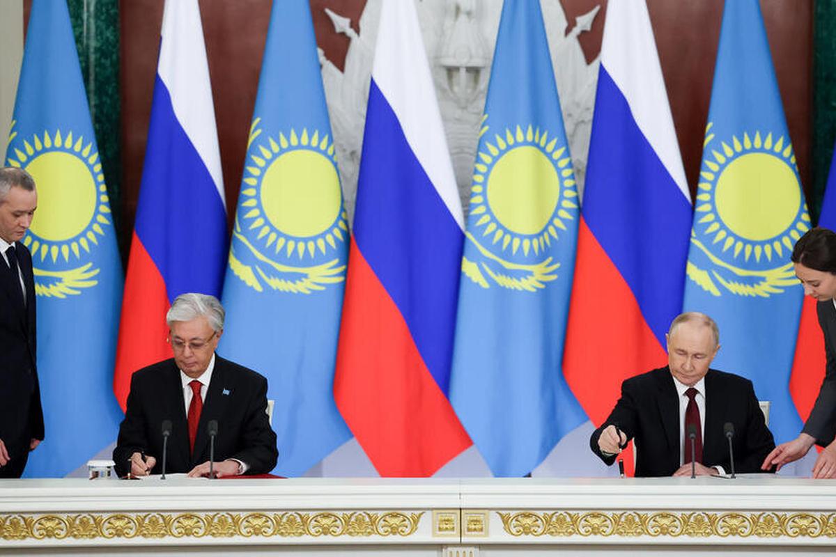 Россия и Казахстан подписали декларацию о стратегическом партнёрстве