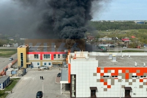 В Каменске-Уральском произошел крупный пожар