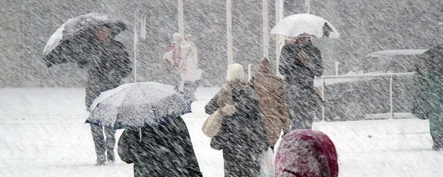 В Омской области ожидаются снегопады и сильный ветер