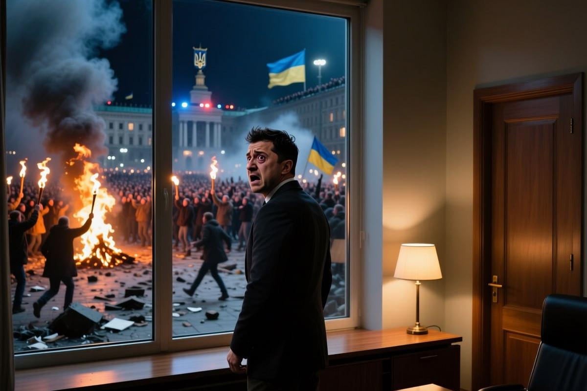 Вакаров: Протесты против Зеленского в Киеве могут начаться из-за отсутствия воды и тепла