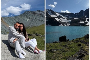 Бородина с мужем отправилась на Алтай, где год назад вспыхнул их роман