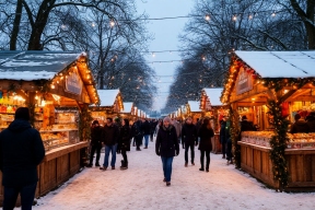 Зимние ярмарки Петербурга: где купить подарки и погрузиться в праздничную атмосферу