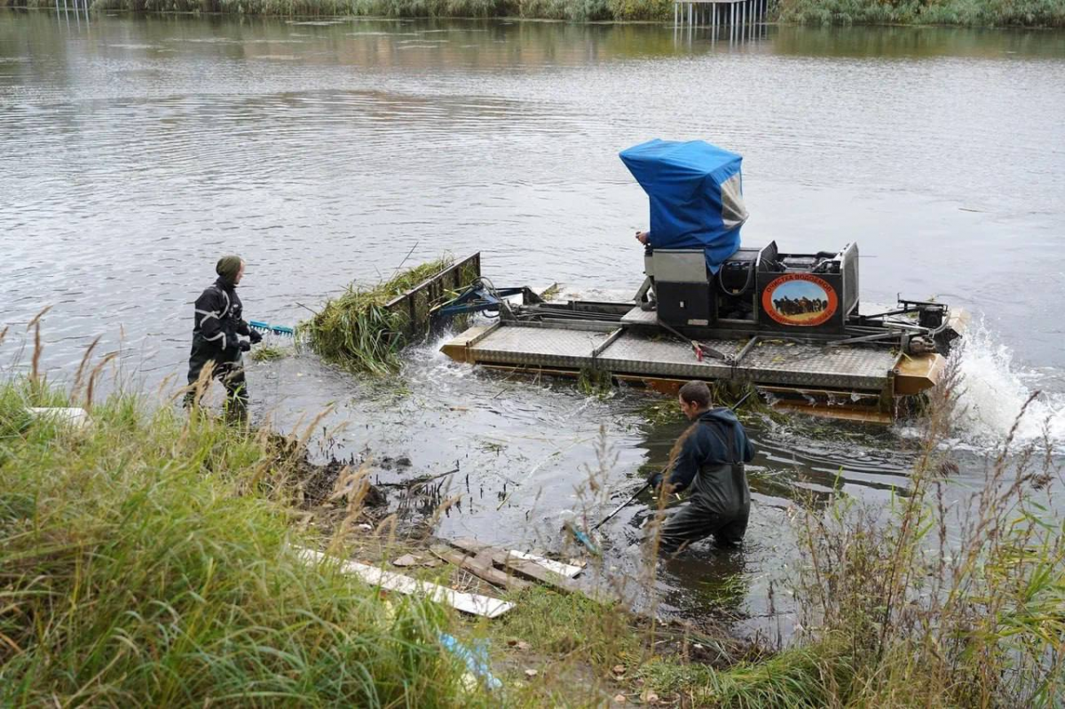 В Котельниках завершается благоустройство территории пруда в микрорайоне Силикат