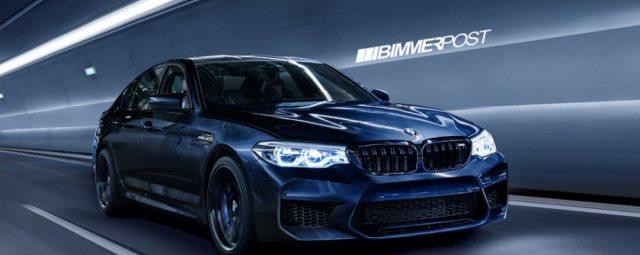 В Сети представили изображения нового седана BMW M5