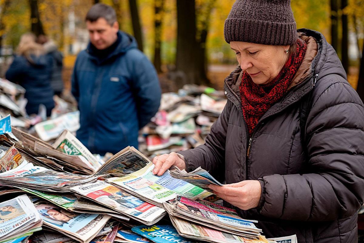 «Вторая жизнь макулатуре!»: жители городского округа Пушкинский зарабатывают на старых журналах