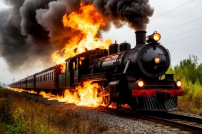 В Подмосковье прокуратура проводит проверку по факту возгорания электрички