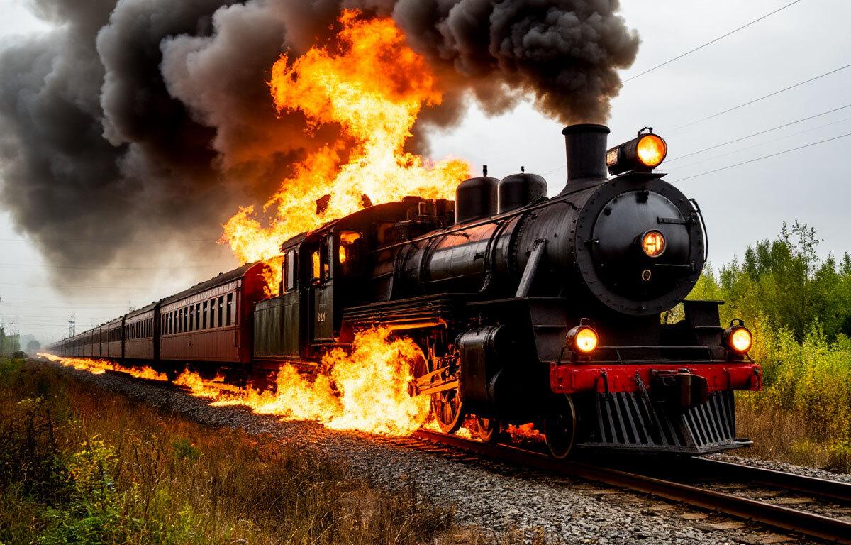 В Подмосковье прокуратура проводит проверку по факту возгорания электрички