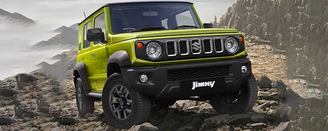Suzuki показала новый пятидверный внедорожник Jimny для Индии