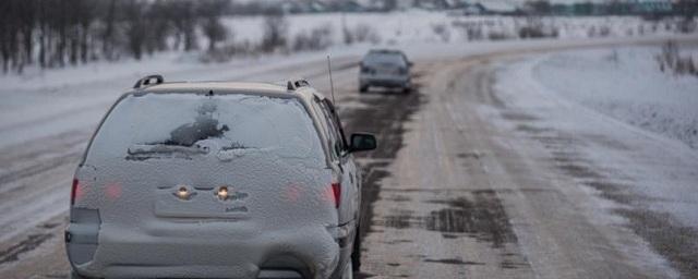 На трассе Чита-Хабаровск ограничено движение автобусов из-за гололеда