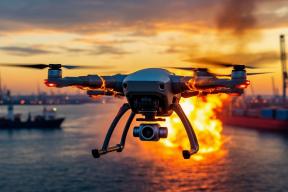 Пожар у порта Высоцк начался в результате атаки украинских БПЛА