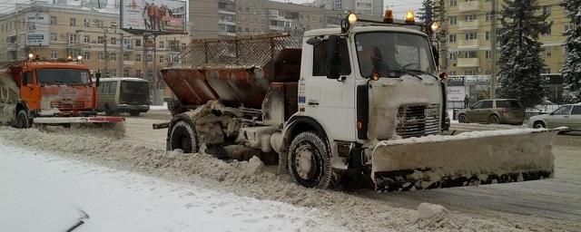 С воронежских улиц вывезли более 6500 кубометров снега